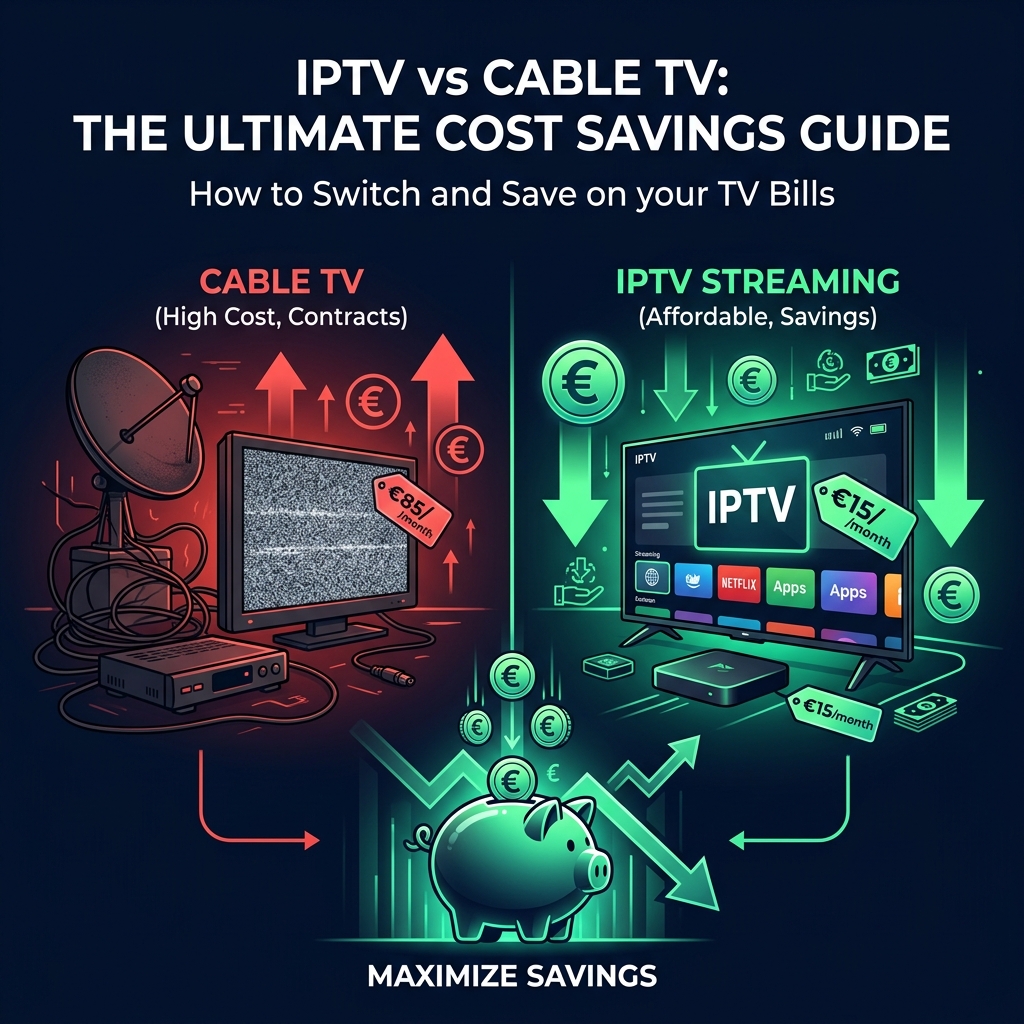 Warp IPTV vs cable TV cost comparison breakdown